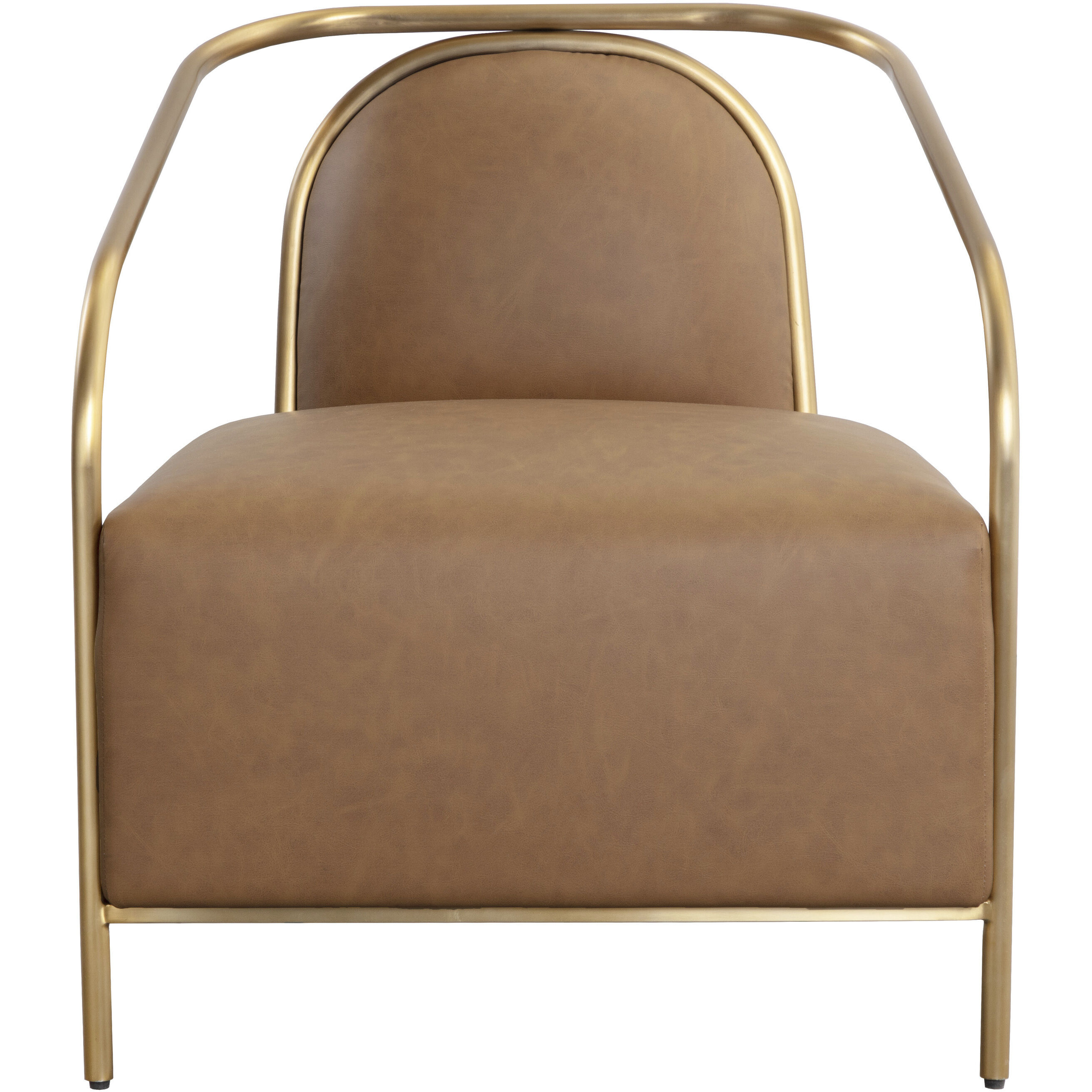 Cicero Milliken Cognac Lounge Chair